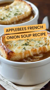 Applebees French Onion Soup Recipe – Gourmet And Food