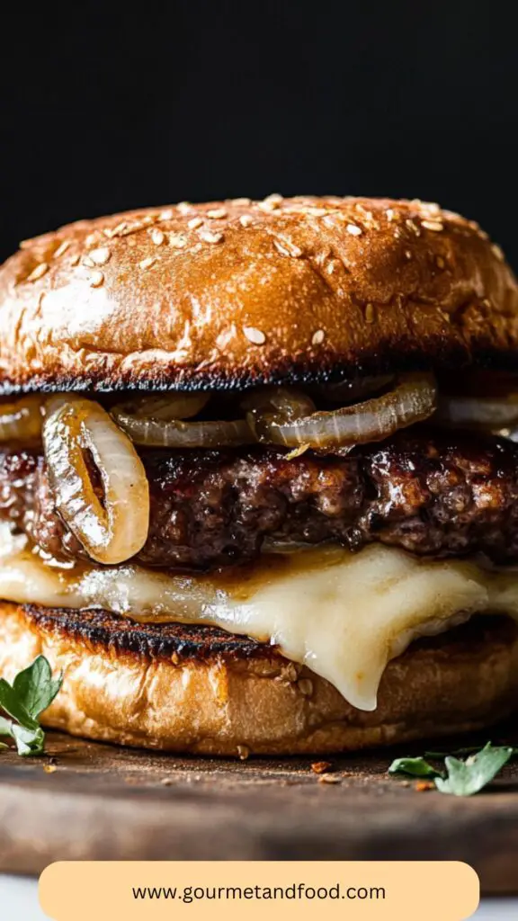 Best French Onion Soup Burger Recipe