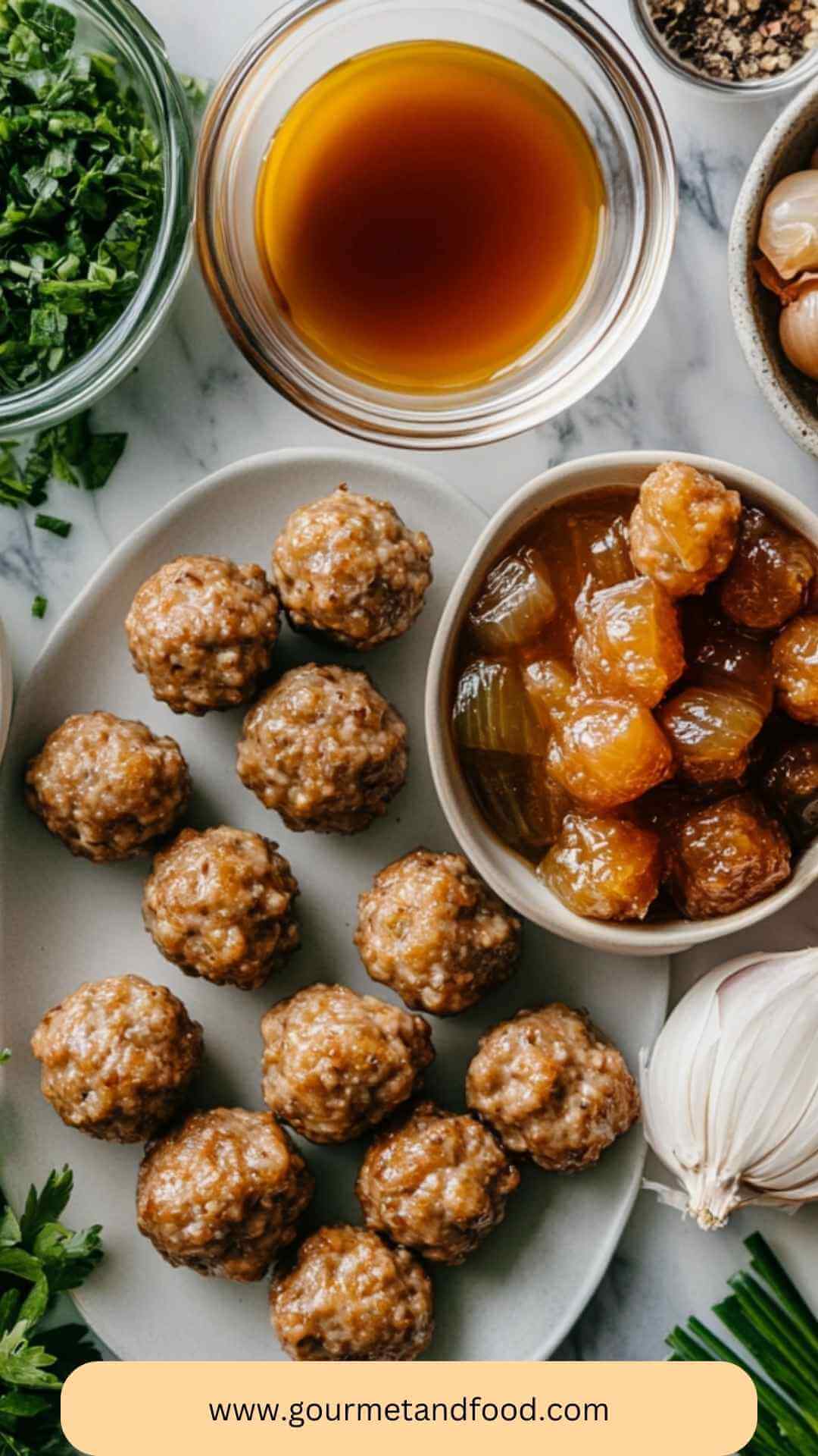French Onion Soup Meatballs Copycat Recipe