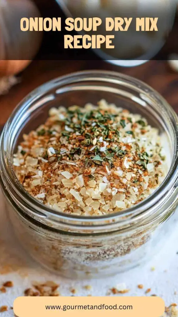 Onion Soup Dry Mix Recipe
