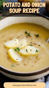Potato And 0nion Soup Recipe – Gourmet And Food