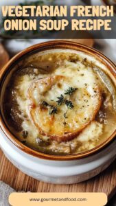 Vegetarian French Onion Soup Recipe – Gourmet And Food