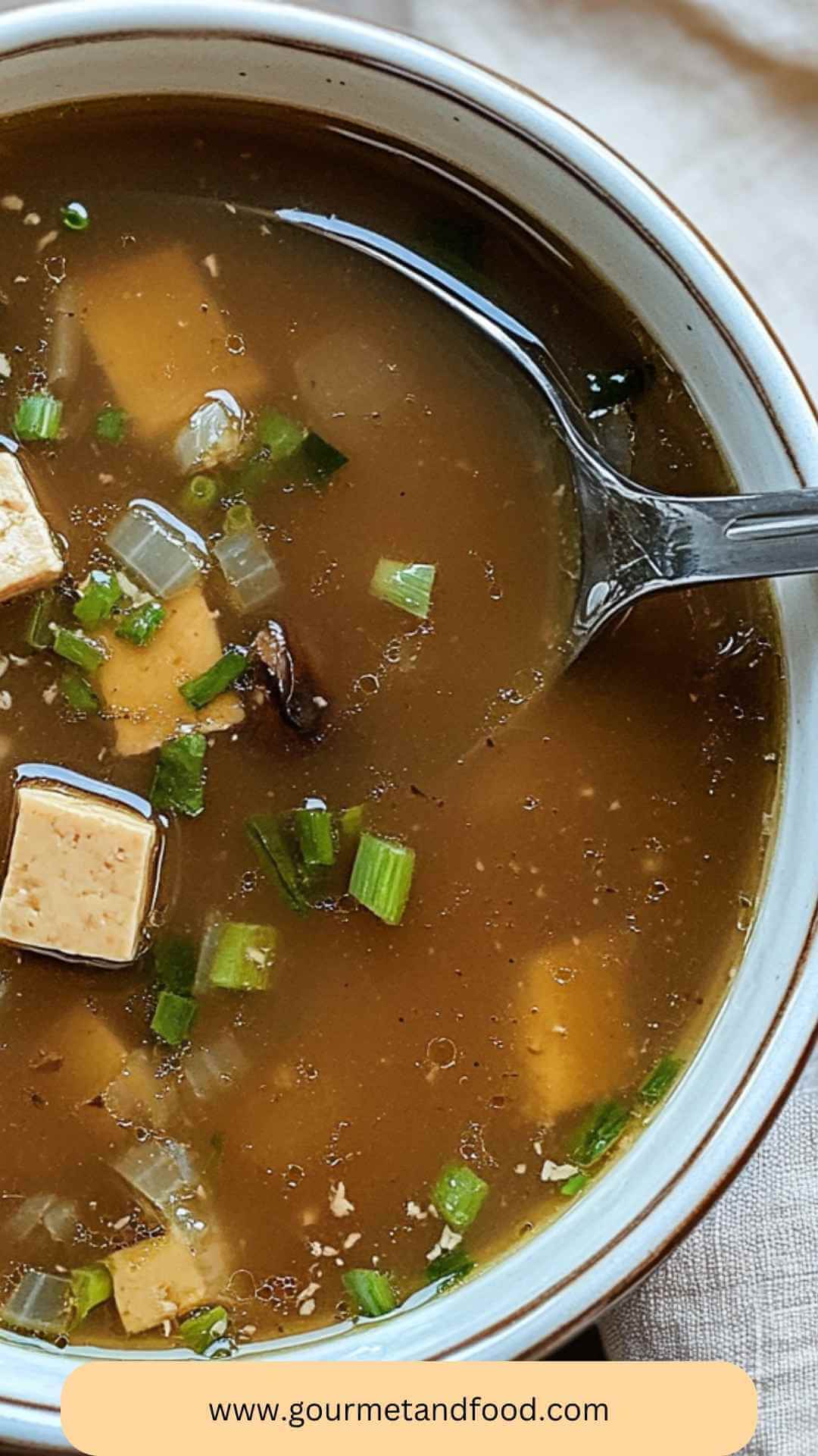 Best Tofu Mushroom Green Onion Soup Recipe