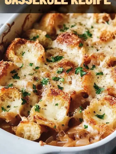 French Onion Soup Casserole Recipe