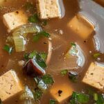 Tofu Mushroom Green Onion Soup Recipe