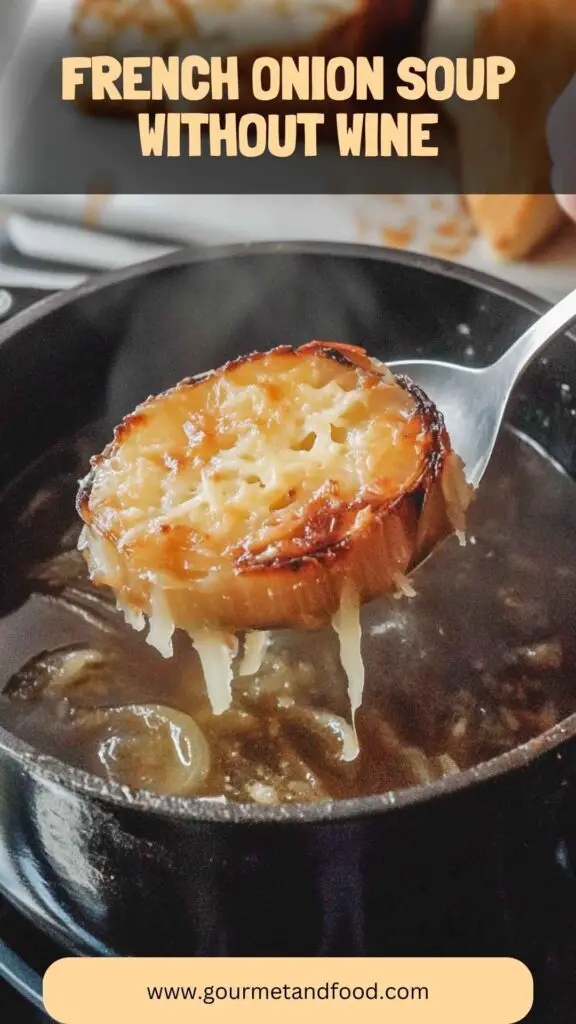 French Onion Soup without Wine