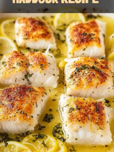 Lemon Baked Haddock Recipe