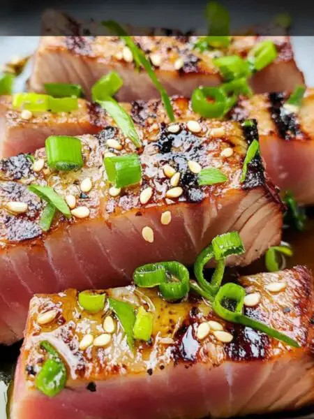 Seared Ahi Tuna Steaks Recipe