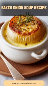 Baked Onion Soup Recipe – Gourmet And Food