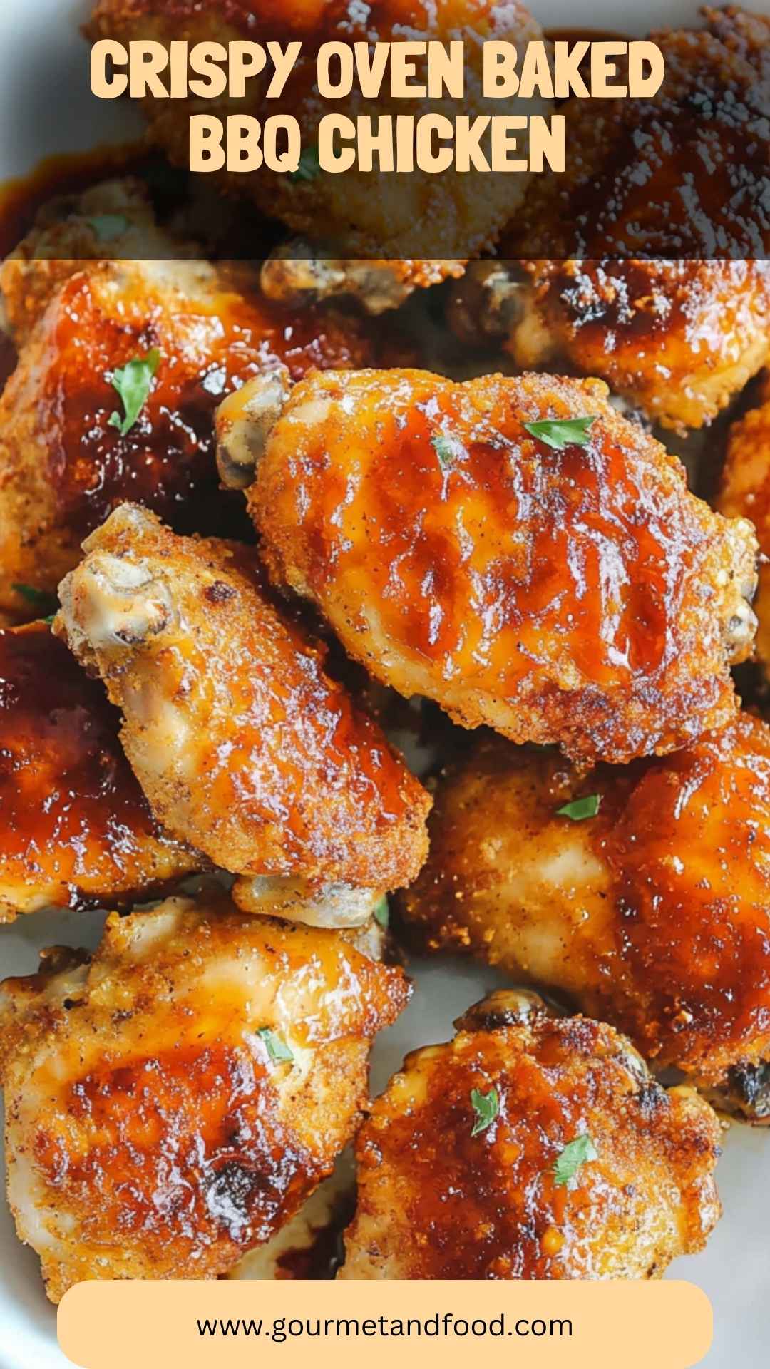 Crispy Oven Baked BBQ Chicken