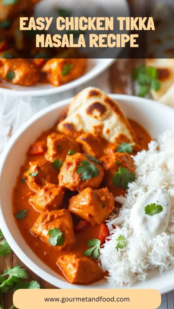 Easy Chicken Tikka Masala Recipe