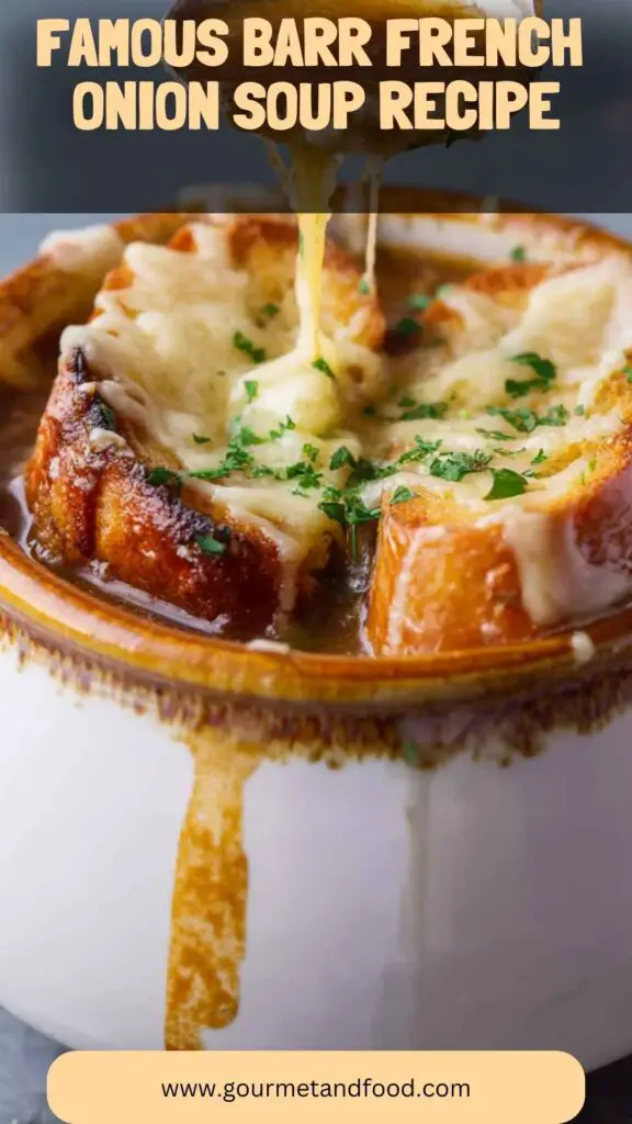 Famous Barr French Onion Soup Recipe