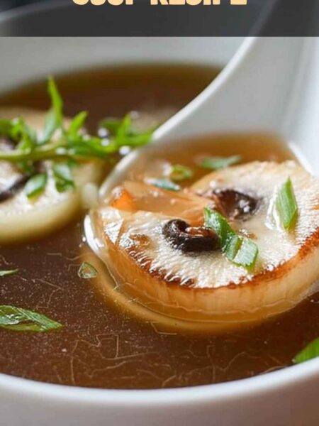 Hibachi Onion Soup Recipe