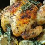 Lemon Garlic Rosemary Roasted Chicken