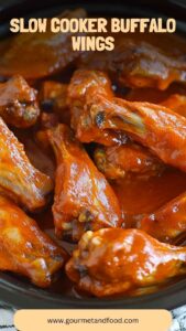 Slow Cooker Buffalo Wings – Gourmet And Food