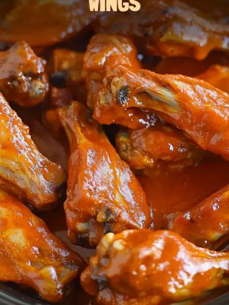 Slow Cooker Buffalo Wings