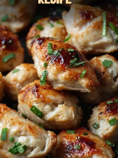 Greek Chicken Bites Recipe
