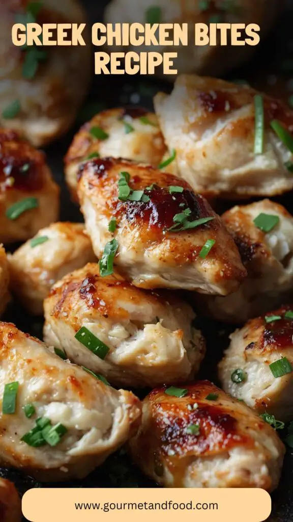 Greek Chicken Bites Recipe
