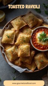 Toasted Ravioli Recipe -Gourmet And Food