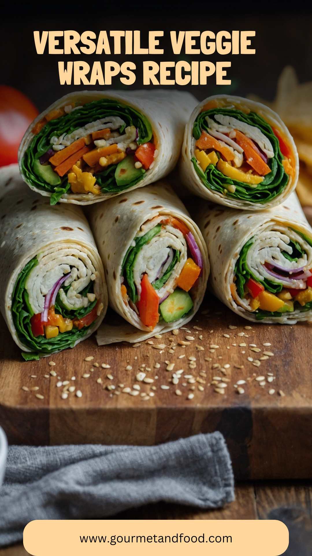 Versatile Veggie Wraps Recipe