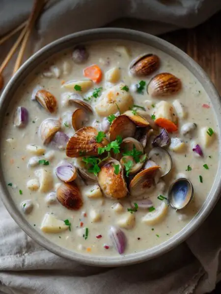Rhode Island Clam Chowder Recipe