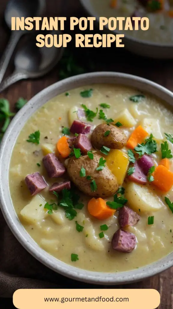 Instant Pot Potato Soup Recipe