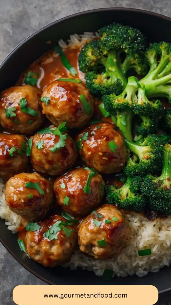 How to make Asian Chicken Meatballs Recipe