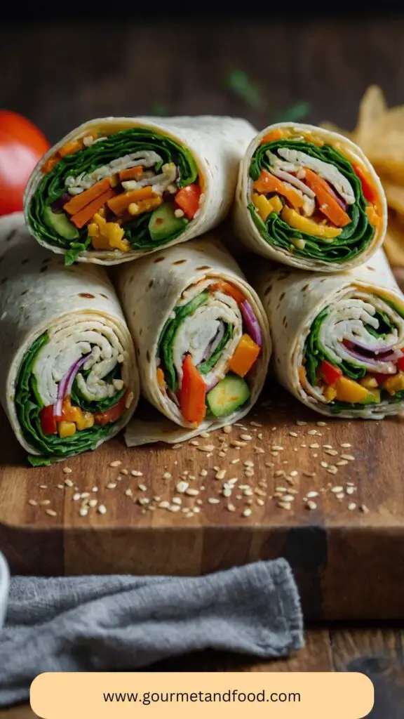 How to make Versatile Veggie Wraps Recipe