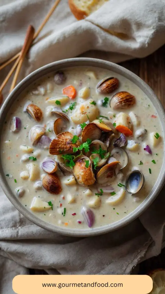 How to make Rhode Island Clam Chowder Recipe