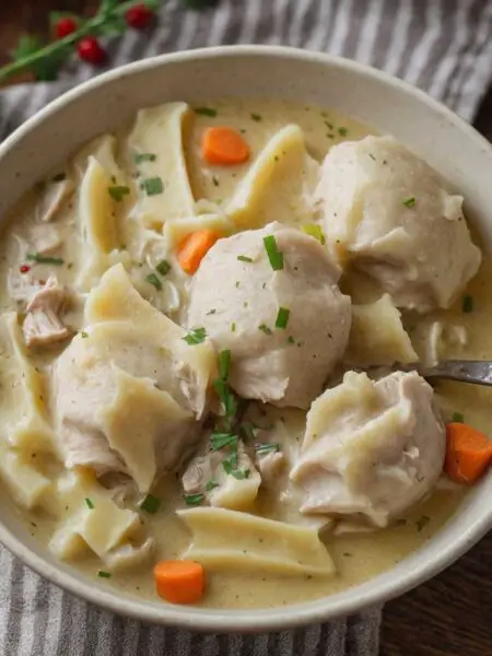 Easy Chicken and Dumplings Recipe