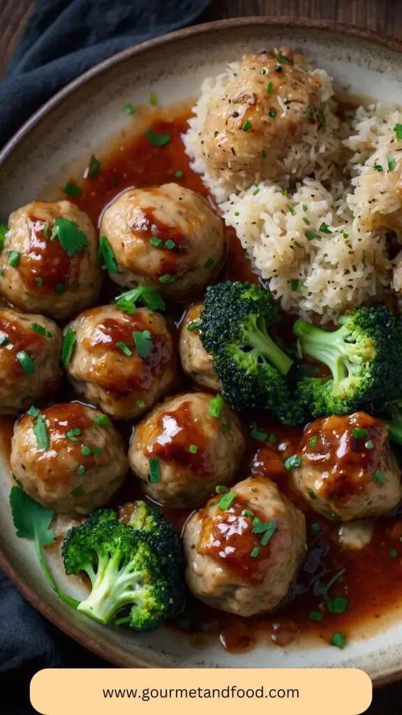 Asian Chicken Meatballs