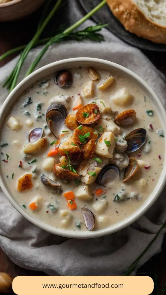 Rhode Island Clam Chowder