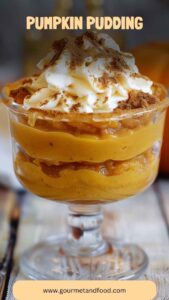 Pumpkin Pudding – Gourmet And Food