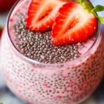 Strawberry Chia Seed Pudding