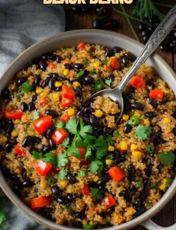 Spicy Quinoa and Black Beans