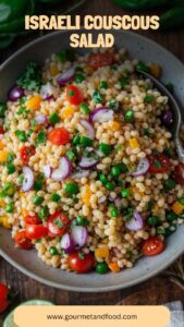 Israeli Couscous Salad – Gourmet And Food
