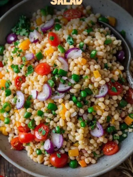 Israeli Couscous Salad