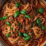 One Pot Spaghetti with Meat Sauce Recipe