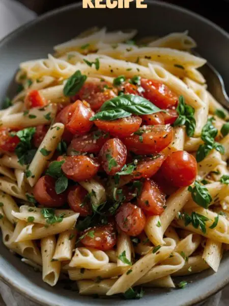 Bruschetta Pasta Recipe