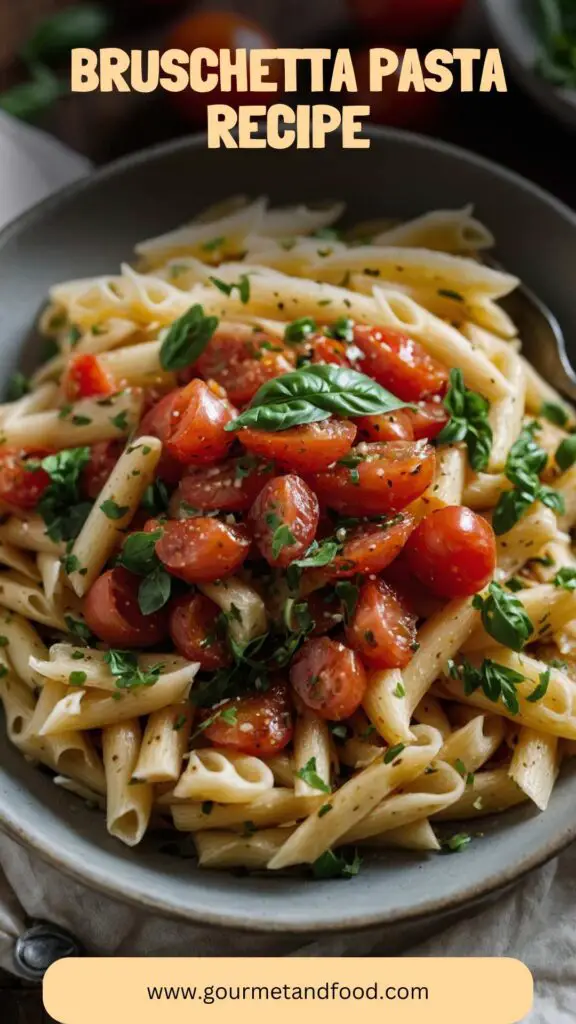 Bruschetta Pasta Recipe