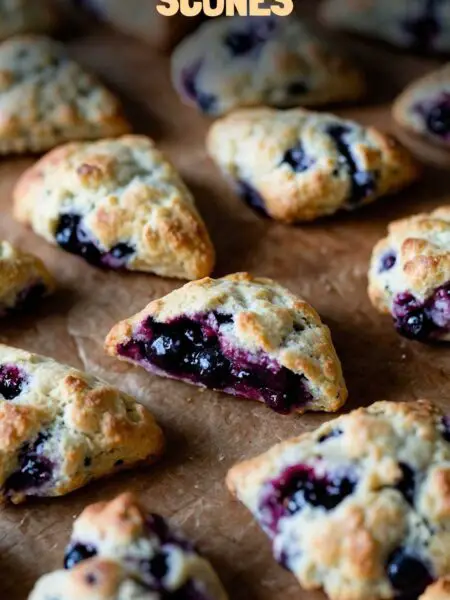 Mini Blueberry Scones