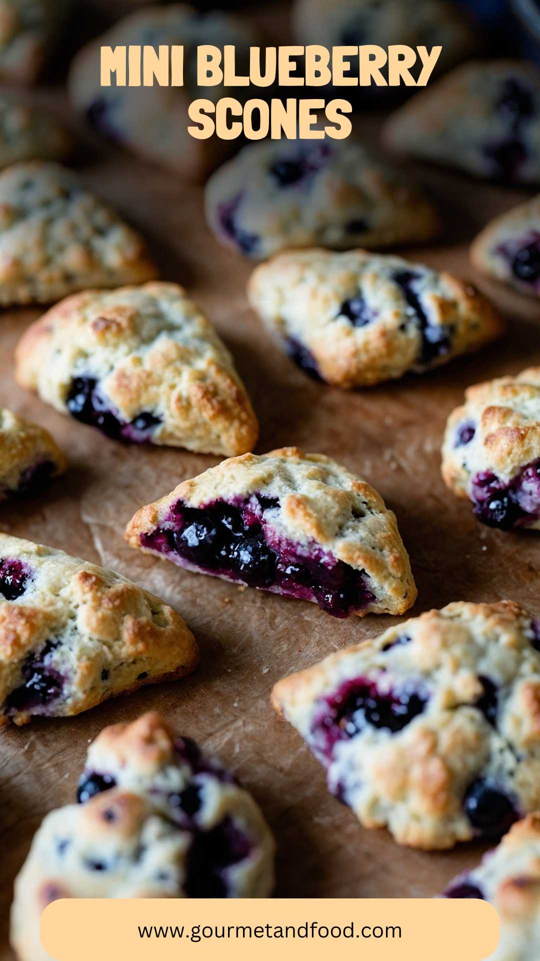 Mini Blueberry Scones