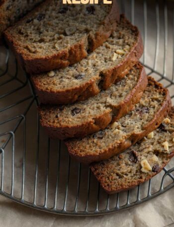 Healthy Banana Bread Recipe