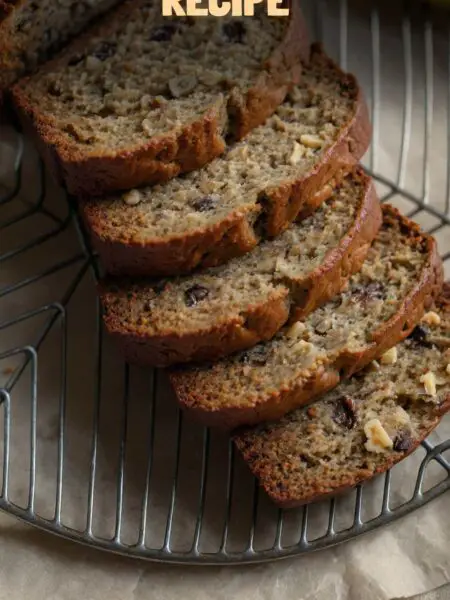 Healthy Banana Bread Recipe