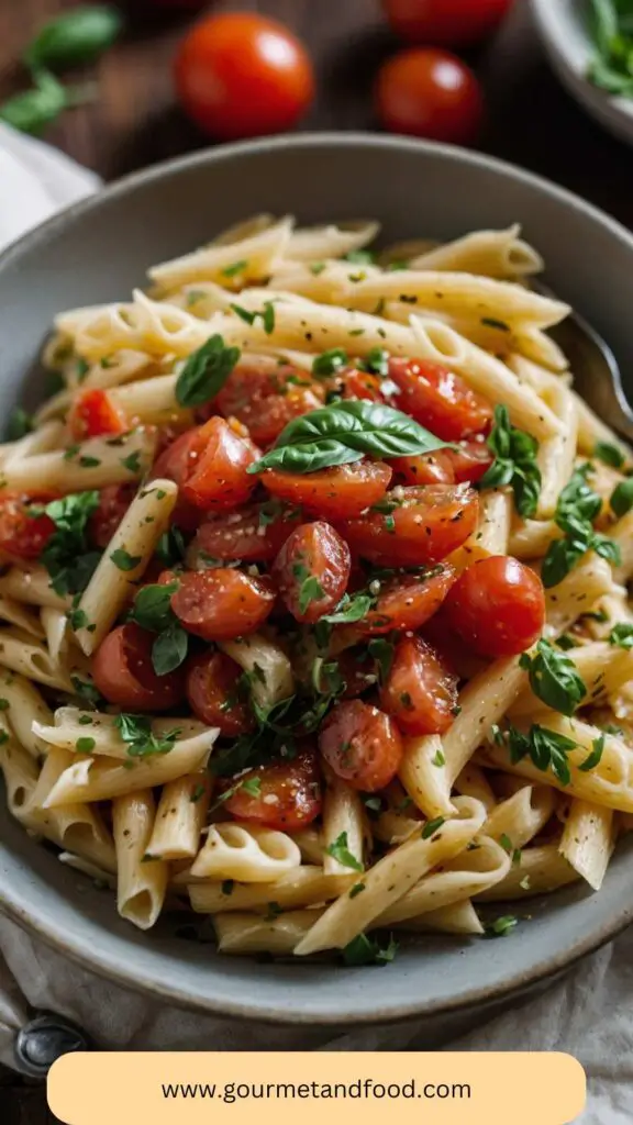 How to make Bruschetta Pasta Recipe
