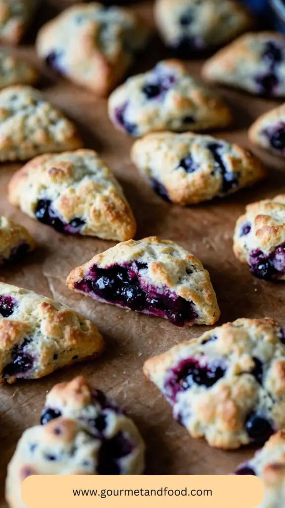 How to make Mini Blueberry Scones
