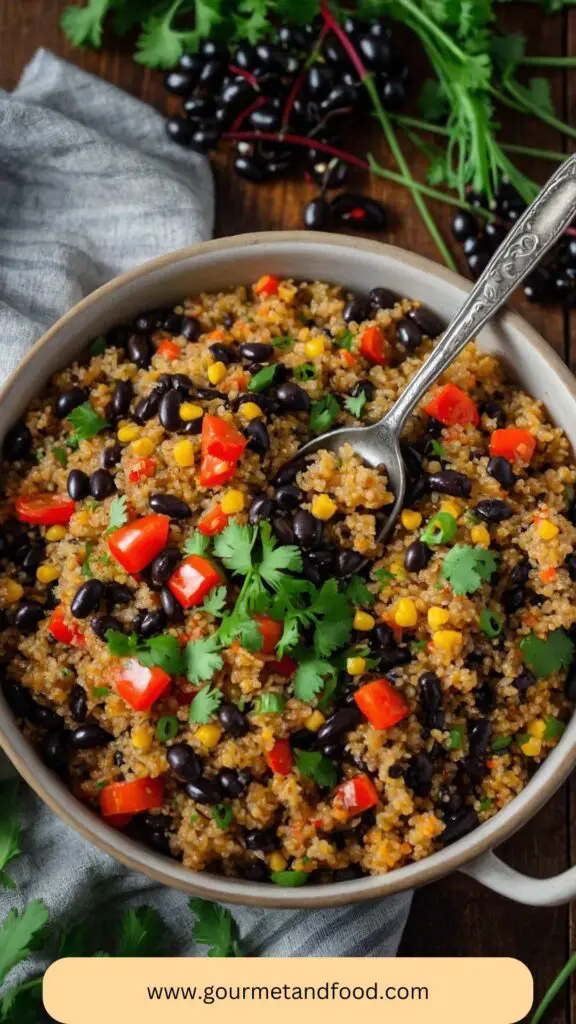 How to make Spicy Quinoa and Black Beans