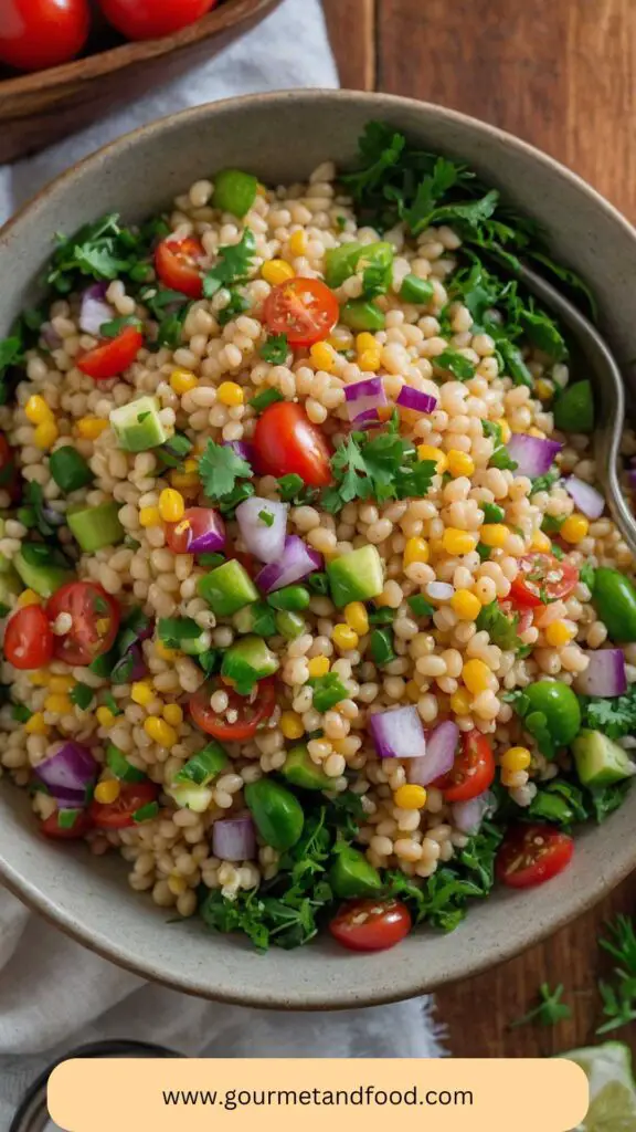 Israeli Couscous Salad Recipe