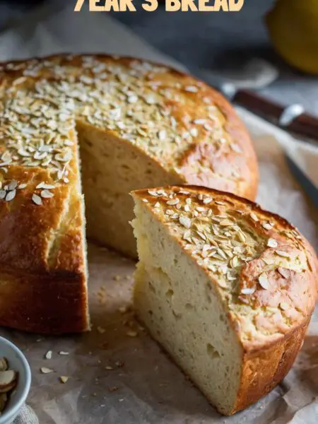 Vasilopita Greek New Year's Bread