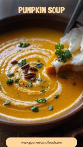 Pumpkin Soup  – Gourmet And Food